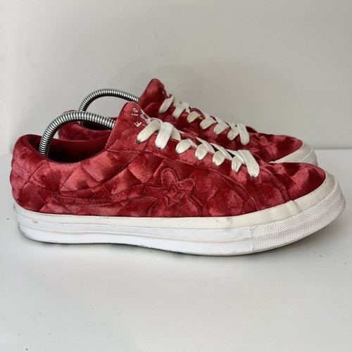 靴 GOLF le FLEUR* x Converse Quilted Velvet Tyler, the Creator's GOLF le FLEUR* x Converse Quilted