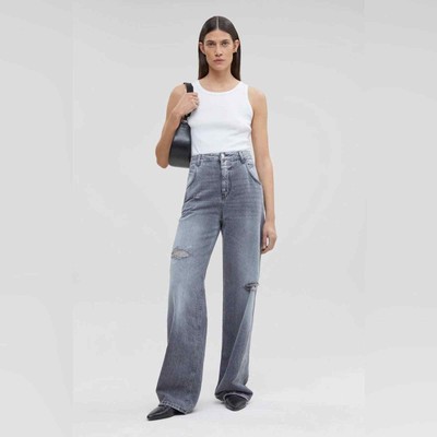 The Loop Closed A Better Blue Women Edison Jean Mid Grey