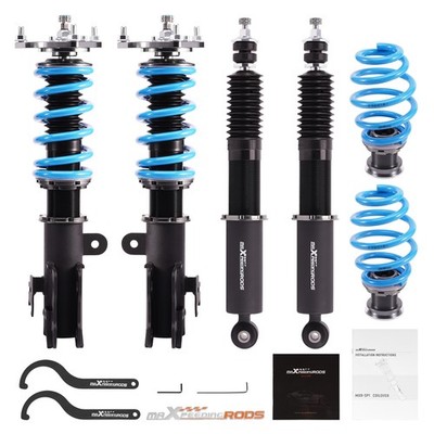 Coilover T6 Series 24 Ways Damper & Height Adjustment For Scion TC 2011-2016