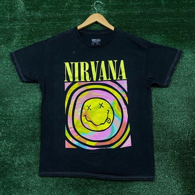 Nirvana Nevermind Grunge Band T-Shirt Size Large