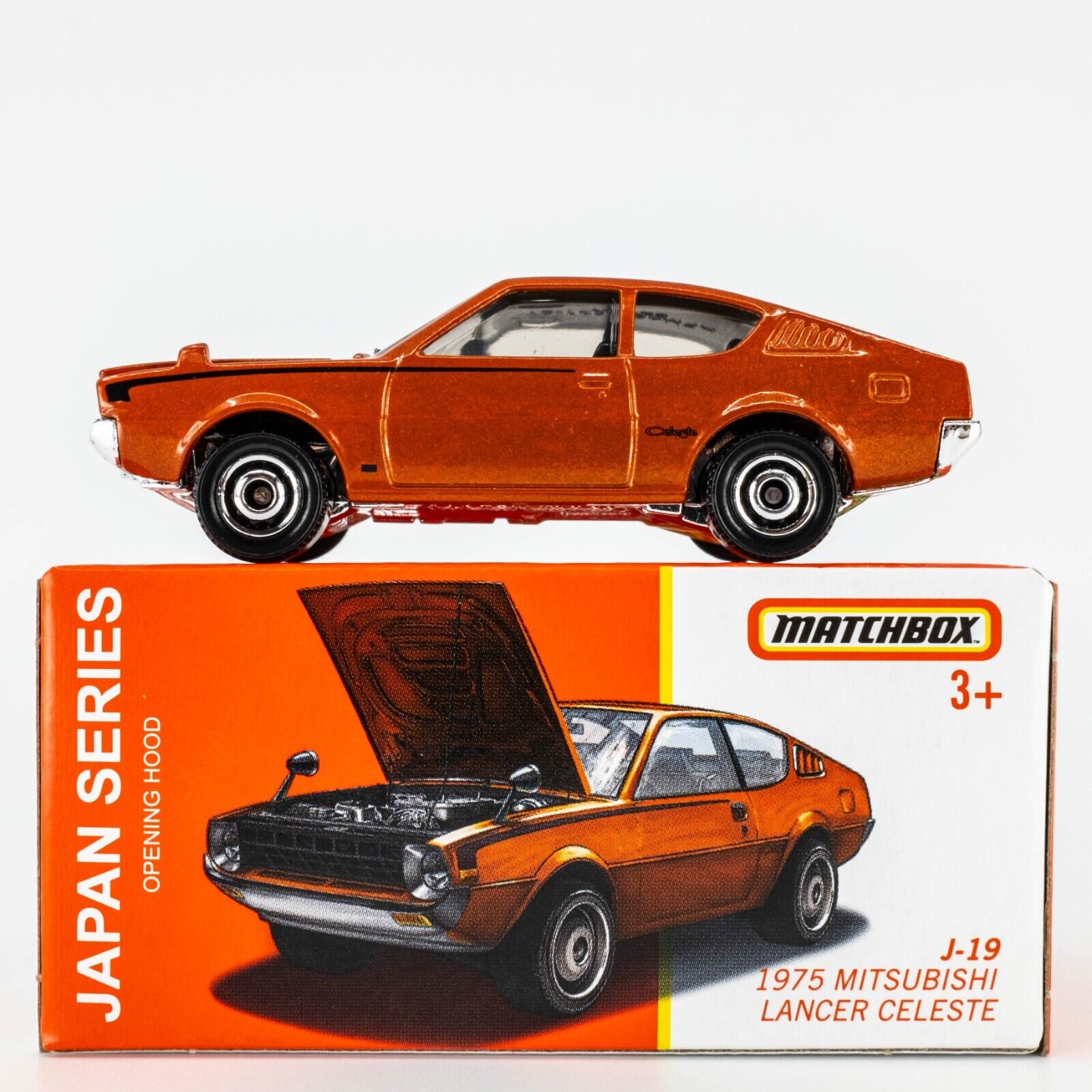 2023 Matchbox Japan Series J-19 Mitsubishi Lancer Celeste 2023 Matchbox Japan Series J-19 Mitsubishi Lancer Celeste