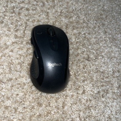 Logitech M510 Wireless Laser Mouse for PC/MAC - Gray - No Receiver Untested