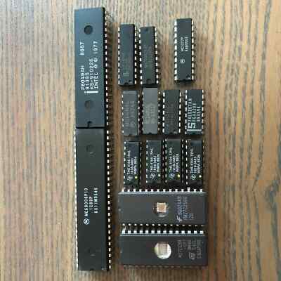 Sinclair QL IC repair kit for retro Sinclair QL