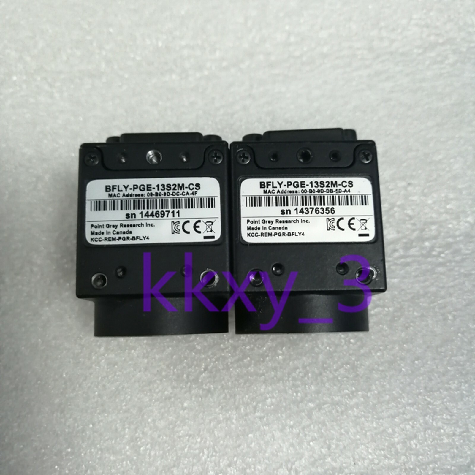 1 PCS PointGrey BFLY-PGE-13S2M-CS black and white CCD 1 PCS PointGrey BFLY-PGE-13S2M-CS black and white CCD