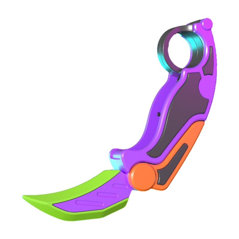 3D Printing Fidget Knife Toy Plastic Toys Anxiety Stress Relief Gift