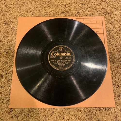 78 RPM Record Paul Tremaine Give Me Your Affection Jazz
