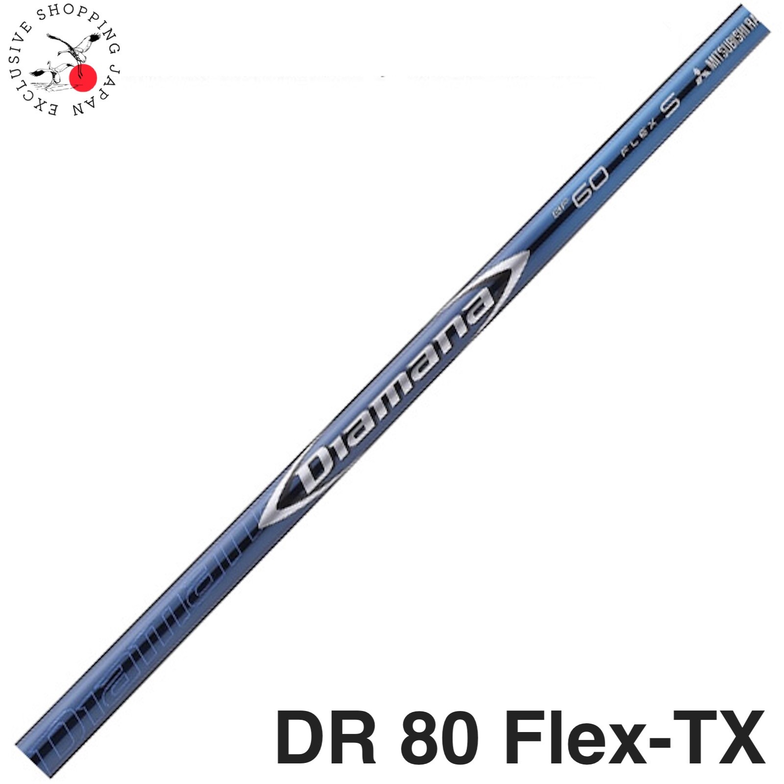 Diamana　DF80TX Mitsubishi Diamana Bf-Series 80 Tx 80G Tour X 40.5