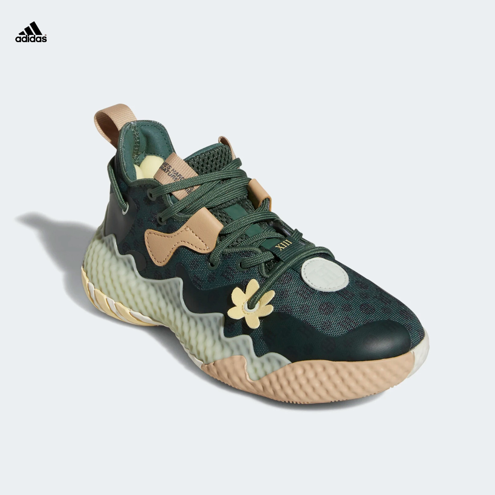シューズ(男性用) adidas harden vol.6 Adidas Mens White Harden Vol 6 Lace Up Athletic Basketball