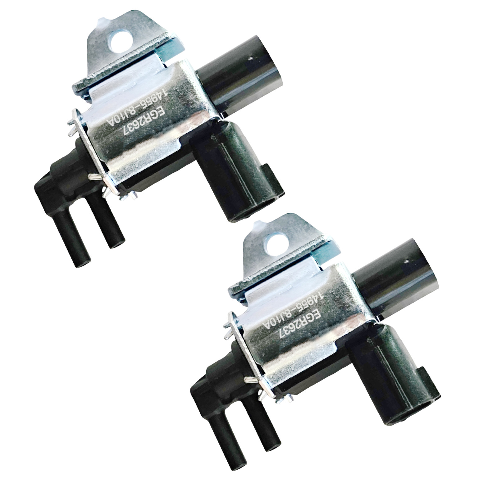 2 x Intake Manifold Runner Solenoid L/R Fits Infinti JX35 2013 QX60 2014-2022