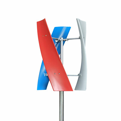 400W 24V Vertical Axis Wind Power Turbine Generator Controller Home Windmill Kit