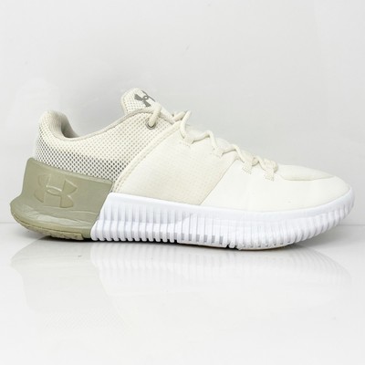 

Женские кроссовки Under Armour Ultimate Speed 3019908-100 Бежевые кроссовки Sz7.5, Бежевый, Ultimate Speed