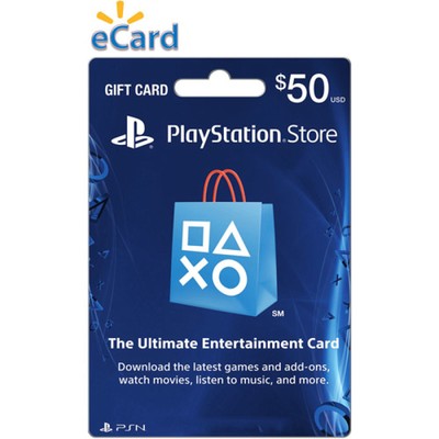 PlayStation Network Store PSN Gift Card $50 US - Free
