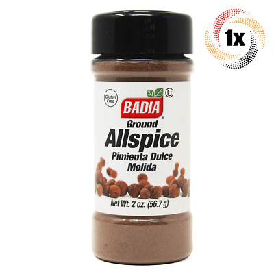 1x Shaker Badia Ground Allspice Seasoning | 2oz | Gluten Free Kosher & MSG Free