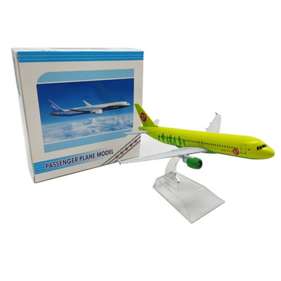 1/400 16cm Russia Air Siberia S7 A320 Airplane Model Diecast Aircraft Display