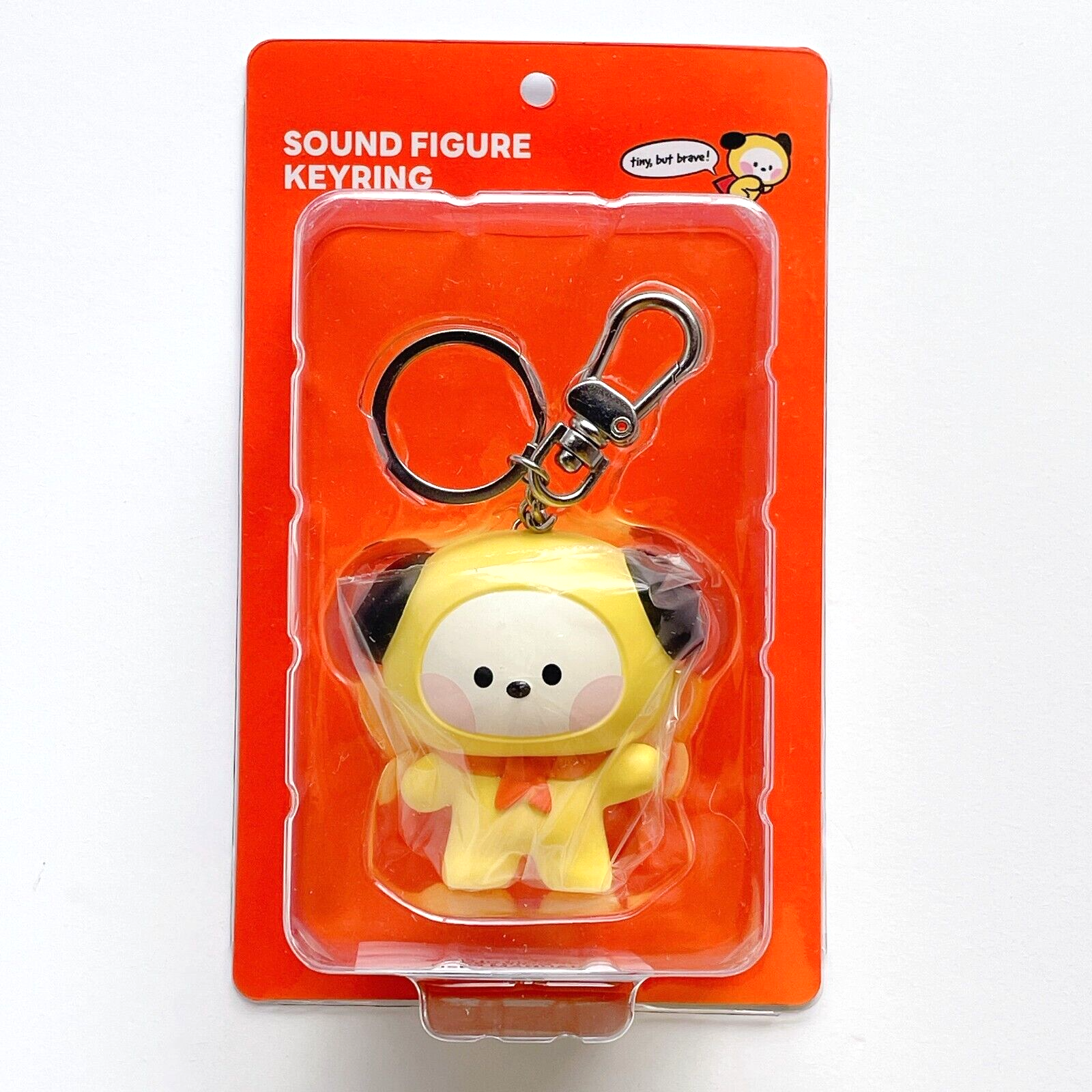 ビッグひょうたんピンサボちゃんチャームNo.531 BT21 Authentic Chimmy Minini Figurine Sound Keychain Safety Alarm