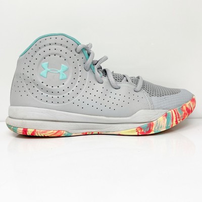 

Баскетбольные кроссовки Under Armour Boys Jet 2019 3022121-102 серые, размер 7 лет, Серый, Jet 2019