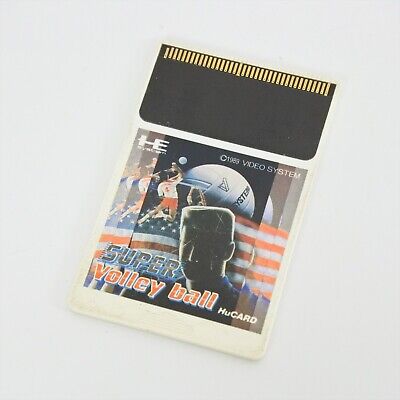 PC Engine Hu SUPER VOLLEYBALL Volley Ball Card Only pe