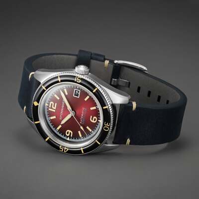 Pre-owned Spinnaker Fleuss Stainless Steel 43mm Japanese Automatic Wristwatch
