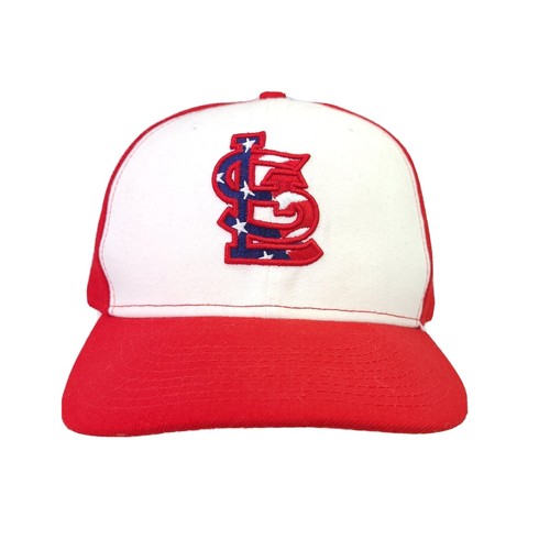 baseball。 New Era St Louis Cardinals MLB Red White Blue Embroidered