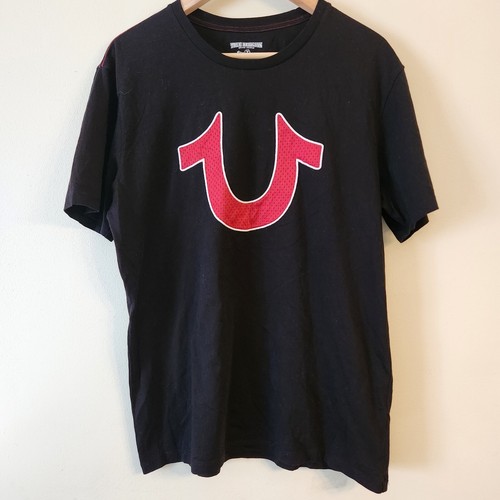 関税込み♪【TRUE RELIGION】HORSESHOE ビーチ ロゴ ★ Tシャツ True Religion Horseshoe T Shirt Cotton Size Large | eBay