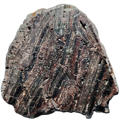 Polished Hematite Iron Ore, Iron Enriched Banded Iron Formation, Pilbara, 954g