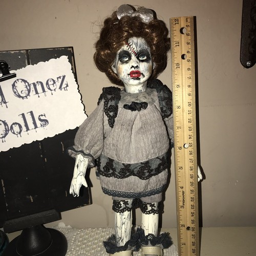 Lizbeth Ooak Creepy Gothic Spooky Horror Doll