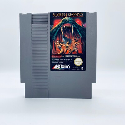 Swords and Serpents NES Nintendo Entertainment System Spiel Modul EEC