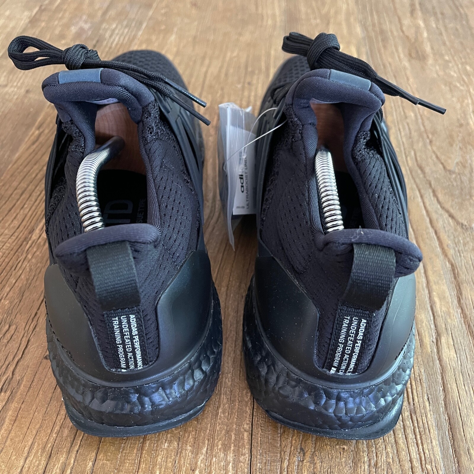 adidas undefeated triple black