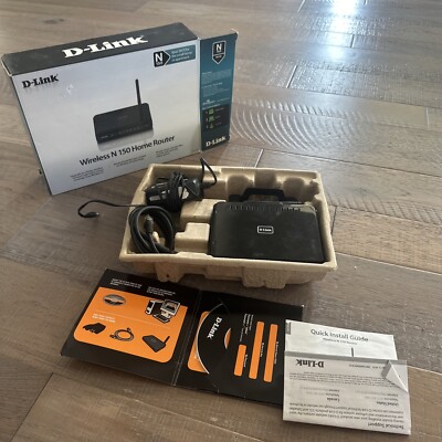 D-Link N150 Home 150 Mbps 4-Port 10/100 Wireless N Router (DIR-601)