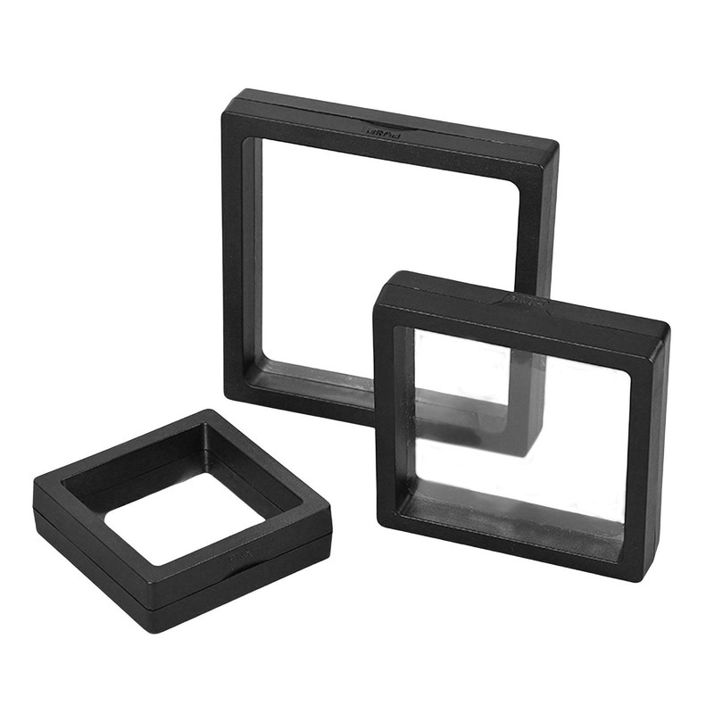 Transparent Pe Thin Film Suspension Jewelry Storage Boxes