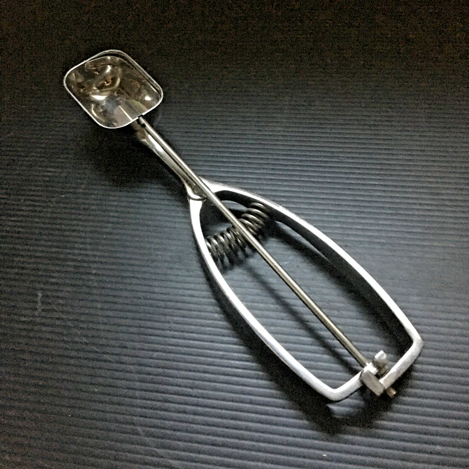 Premium Alegacy Stainless Steel Spring-Loaded Ice Cream Scoop Rectangle Case