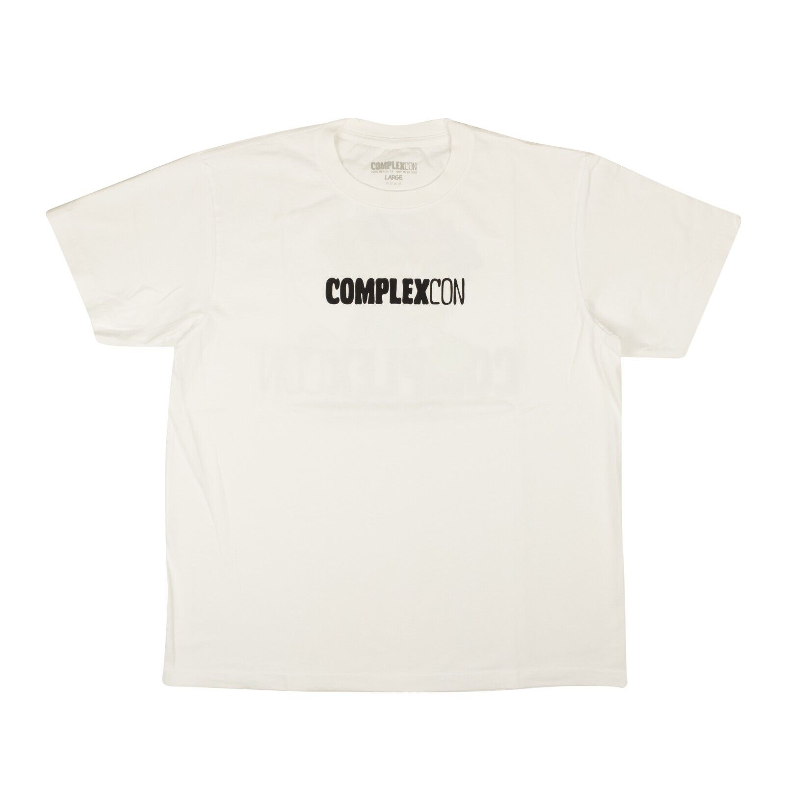 NWT COMPLEXCON X VERDY x Verdy White Cotton Visty Logo T NWT COMPLEXCON X VERDY x Verdy White Cotton Visty Logo T