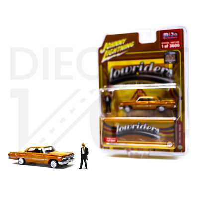 Johnny Lightning Lowriders 1963 Chevrolet Impala with American Diorama Figure