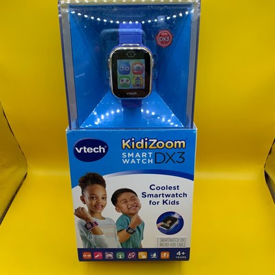  SHIPS SAME DAY  NEW VTech KidiZoom Smart Watch DX3 - Blue NEW AND SEALED