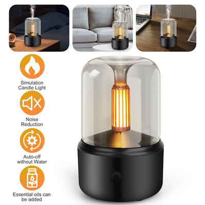 Ultrasonic Aromatherapy Humidifier With Lights Essential Aroma Oil Diffuser Home