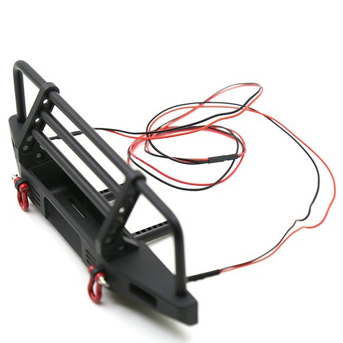 Front Bumper Metal Crash-Resistant for 1/10 TRAXXAS TRX4 SCX10 90046 RC Crawler