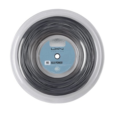 LUXILON Tennis String Gut ALU POWER 110 REEL Alu Power 110 200m Silver W