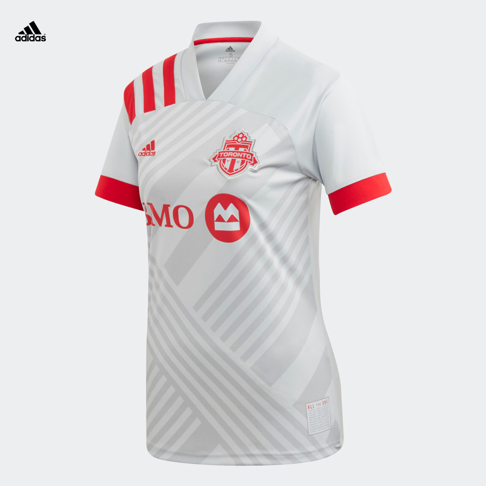 Adidas Toronto FC Away Jersey - Clear Grey / Scarlet EH8664