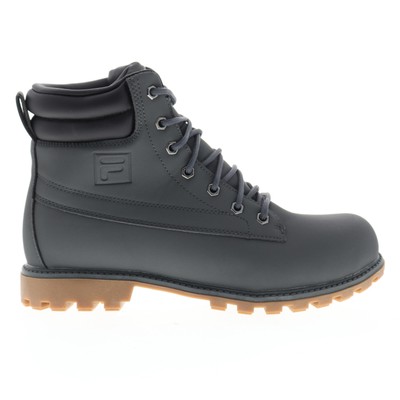 

Fila Watersedge 17 1HM00019-051 Мужские серые повседневные модельные ботинки из нубука, Серый, Fila Watersedge 17