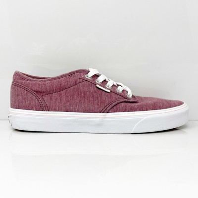 Vans Womens Off The Wall 500714 Красные повседневные кроссовки, размер 8,5, Красный, Off The Wall
