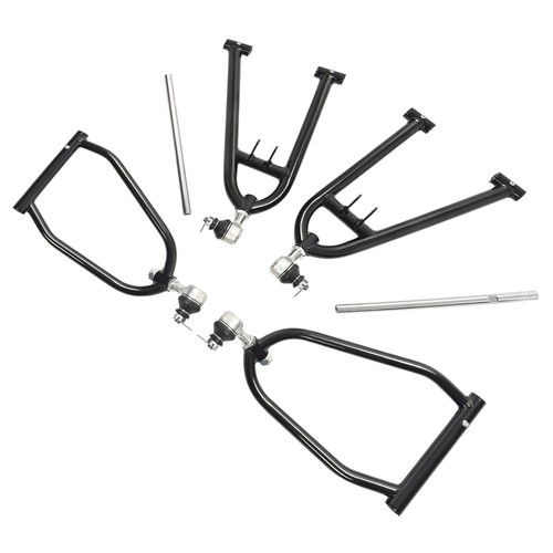 Передние удлиненные А-образные рычаги с длинным ходом для Yamaha Raptor 250 Raptor 125 Черный глянец