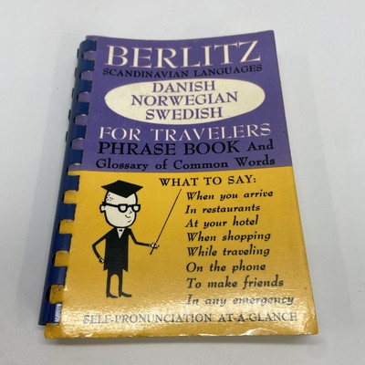 Berlitz Scandinavian Languages: Danish, Norwegian, Swedish for Travelers Phrase