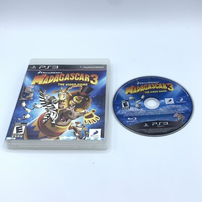 Madagascar 3: The Video Game (Sony PlayStation 3, 2012) No Manual