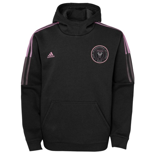 Толстовка adidas International Miami CF MLS Kids (4-7) Anthem Travel, черная