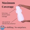 Pixie Cup Organic Cotton Postpartum Pads for Women - Extra Heavy Absorbency with Wings - Leak-Proof, Hypoallergenic and Unscented - Compostable, Biodegradable - 24 Count
