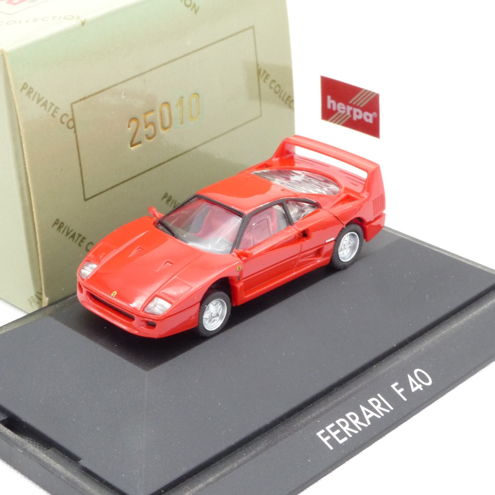 Herpa 1:87 Nr.: 25010 Ferrari F 40 rot, in OVP EX499 | eBay
