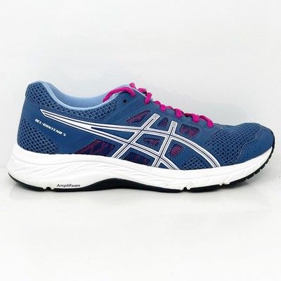 

Женские кроссовки Asics Gel Contend 5 1012A234 синие кроссовки размер 8, Синий, Gel Contend 5
