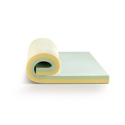 ZINUS 4 Inch Green Tea Memory Foam Mattress Topper / Pressure-Relieving Layer...