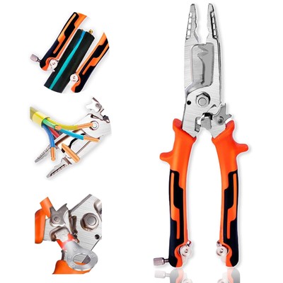 9 in 1 Wire Stripper Tool,Wire strippers,Wire Stripper Pliers Tool with Tail ...