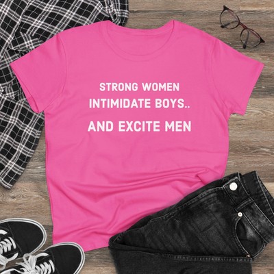 Strong Women - Women's Midweight Cotton Tee